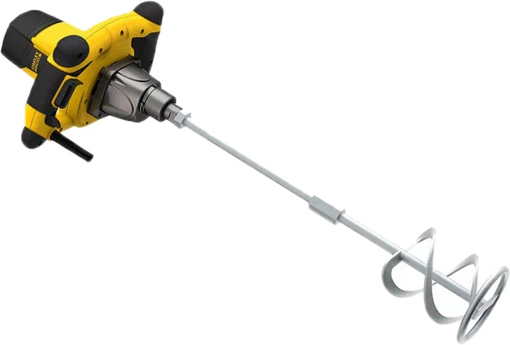 Будівельний мережевий міксер Stanley FatMax 1600 Вт, 14.7 Дж, 1890 уд/хв FME190 - Фото 1 Будівельний мережевий міксер Stanley FatMax 1600 Вт, 14.7 Дж, 1890 уд/хв FME190 - зображення 1