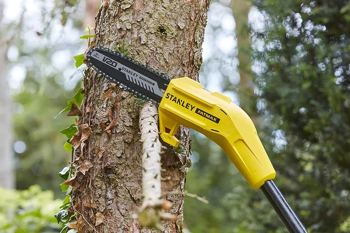 Высоторез аккумуляторный со штангой Stanley FatMax 20 В, 4 Ач, 20 см, 3/8", общая длина инструмента без шины >3м SFMCPS620M1 - Фото 2 Высоторез аккумуляторный со штангой Stanley FatMax 20 В, 4 Ач, 20 см, 3/8", общая длина инструмента без шины >3м SFMCPS620M1 - изображение 2