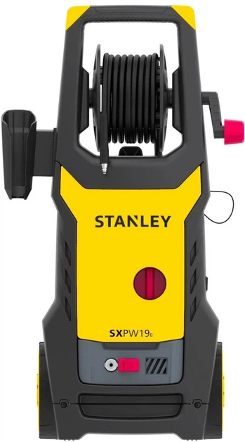 Мойка высокого давления электрическая щеточная Stanley 1.9 кВт, 150 бар, 6 м, 440 л/год, 50°C, бак 1 л SXPW19B-E - изображение 3