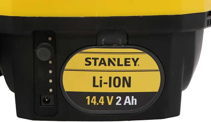 Опрыскиватель аккумуляторный ранцевый STANLEY Li-Ion, 14.4В, 2Ач, давление 5 бар, 12 л SXSPBS12E - изображение 9