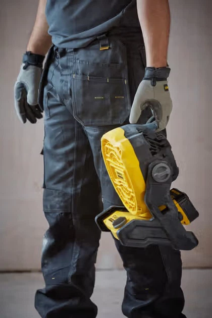 Воздуходувка-вентилятор аккумуляторный Stanley FatMax V20, 18В Li-lon, 1100 куб.м/час, 178 мм SFMCE001B - изображение 5