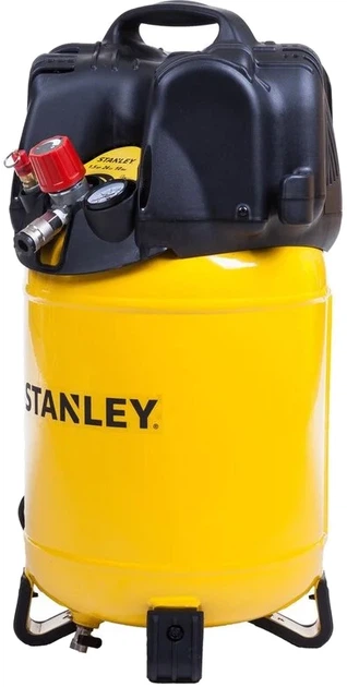 Компрессор воздушный поршневой Stanley 1.1кВт, 24л, 180л/мин, 10 Бар D200/10/24V - Фото 2 Компрессор воздушный поршневой Stanley 1.1кВт, 24л, 180л/мин, 10 Бар D200/10/24V - изображение 2
