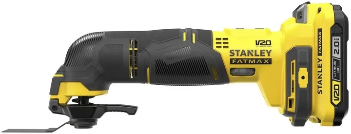 Многофункциональный инструмент аккумуляторный Stanley FatMax 18В, Li-Ion, 8000-18000 об/мин, 2*2 Ач и зарядное устройство SFMCE500D2K - изображение 3