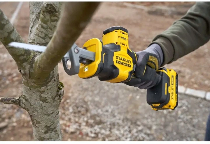 Пила сабельная аккумуляторная Stanley FatMax 18В (V20) Li-Ion, 2800 ход/мин SFMCS305B - Фото 6 Пила сабельная аккумуляторная Stanley FatMax 18В (V20) Li-Ion, 2800 ход/мин SFMCS305B - изображение 6