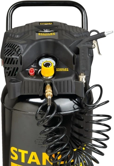 Компрессор воздушный поршневой Stanley Fatmax 1.1кВт, 180л/хв, 30л, 10 Бар FMXCM0001E - Фото 2 Компрессор воздушный поршневой Stanley Fatmax 1.1кВт, 180л/хв, 30л, 10 Бар FMXCM0001E - изображение 2