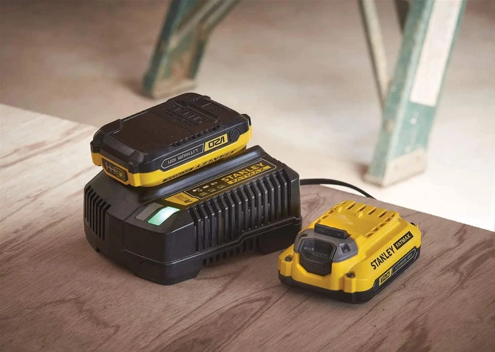 Дрель-шуруповерт бесщеточный аккумуляторный Stanley FatMax 20V MAX, 18 В, 2 Ач, 60 Нм SFMCD710D2K - Фото 8 Дрель-шуруповерт бесщеточный аккумуляторный Stanley FatMax 20V MAX, 18 В, 2 Ач, 60 Нм SFMCD710D2K - изображение 8