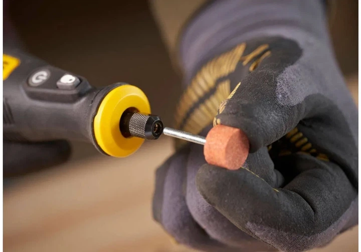 Мини-прямошлифовальная машина Stanley FatMax V20, 18В Li-lon, 34000 об/мин, цанга 3,175 мм (1/8") SFMCE030B - изображение 9