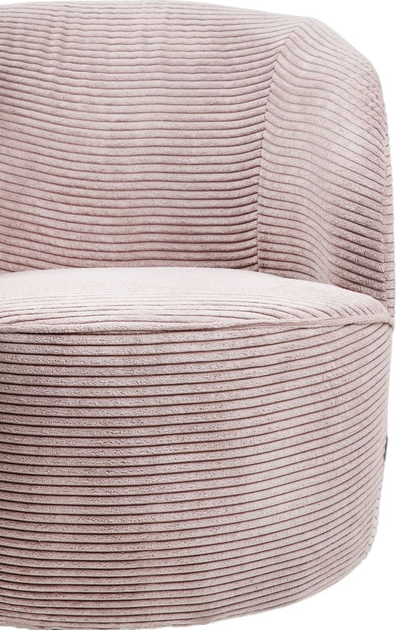 Крісло поворотне Homla SVINGEN FASO 65.5 x 77 x 69 см Pink (5906496719349) - зображення 4