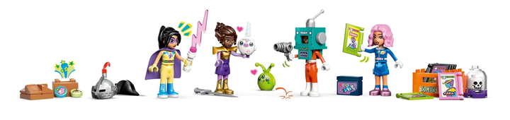 Zestaw klocków LEGO Friends Sklep z grami i komiksami 1005 elementów (42674)  - obraz 6