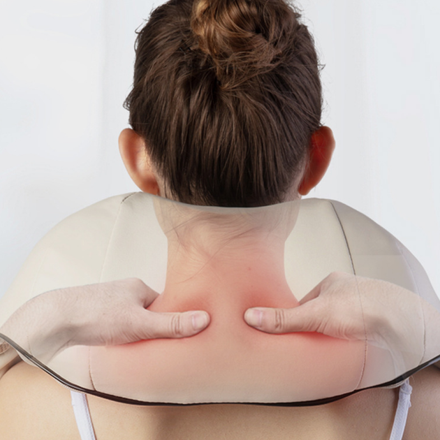 Роликовый массажер для шеи и плечей с подогревом Massager of Neck Kneading (см11420) - изображение 2