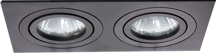 Точковий світильник Light Prestige Metis 2 2xGU10 Чорний (LP-2780/2RS BK) - зображення 2