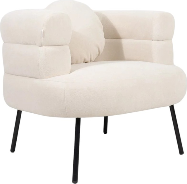 Fotel tapicerowany Homla SUAVE 87 x 80 x 72 cm Beige (5906496737794) - obraz 1