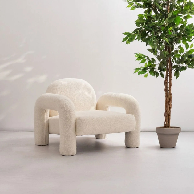 М'яке крісло Homla SEDIA TEDDY 95 x 88 x 70 см (5906496741692) - зображення 8