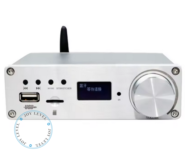 Усилитель двухканальный BRZHIFI Audio C40 Hi-Fi 130x2 Вт на базе TPA3250 и ЦАП ES9023 - поддержка Bluetooth и пульта управления Цвет Металлик - Фото 4 Усилитель двухканальный BRZHIFI Audio C40 Hi-Fi 130x2 Вт на базе TPA3250 и ЦАП ES9023 - поддержка Bluetooth и пульта управления Цвет Металлик - изображение 4