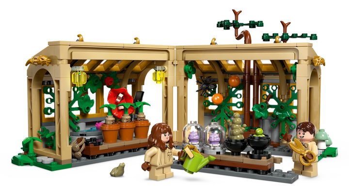 Zestaw klocków LEGO Harry Potter Zamek Hogwart: zajęcia z zielarstwa 390 elementów (76445)  - obraz 3