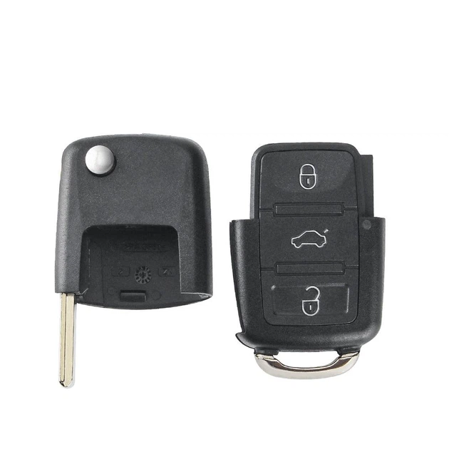 Корпус ключа для Volkswagen Jetta Golf Passat Polo Skoda Seat на 3 кнопки KEYYOU - Фото 4 Корпус ключа для Volkswagen Jetta Golf Passat Polo Skoda Seat на 3 кнопки KEYYOU - изображение 4