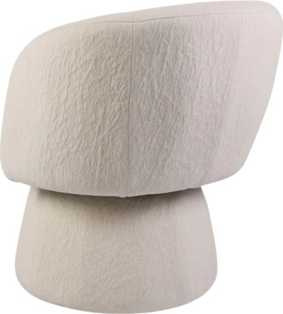 Fotel tapicerowany Homla CONFORT 70 x 75.5 x 80 cm Ecru (5906496741043) - obraz 3