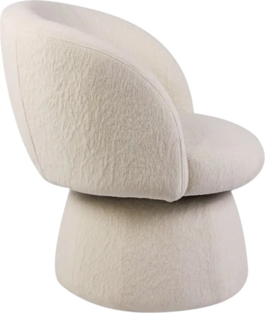 Fotel tapicerowany Homla CONFORT 70 x 75.5 x 80 cm Ecru (5906496741043) - obraz 4