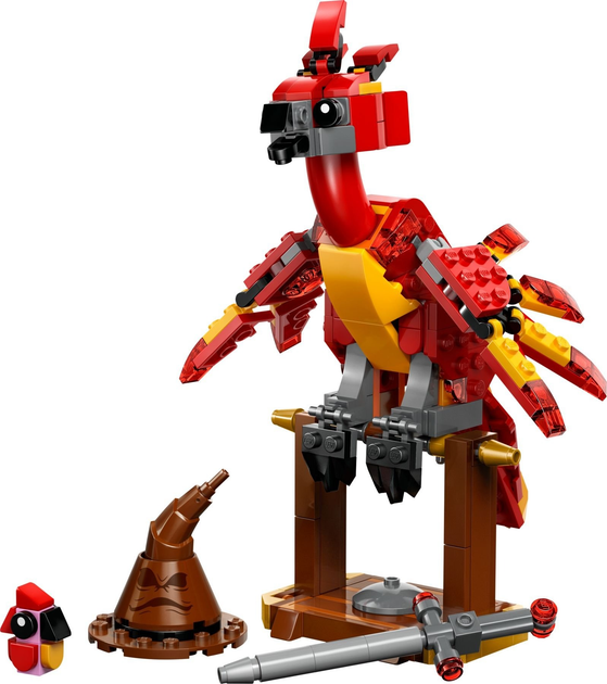 Zestaw klocków LEGO Harry Potter Fawkes: Feniks Dumbledore'a 299 elementów (76448) (5702017812861) - obraz 2