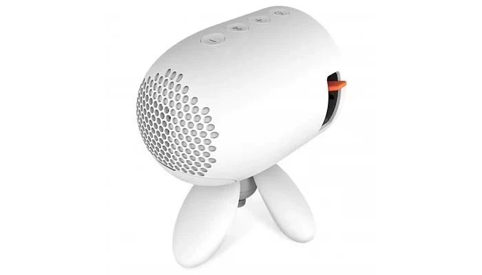 Проектор мультимедийный YG220 Full HD Led с WiFi детский беспроводной ОС Android Бело-серый (127-14-14431) - Фото 4 Проектор мультимедийный YG220 Full HD Led с WiFi детский беспроводной ОС Android Бело-серый (127-14-14431) - изображение 4