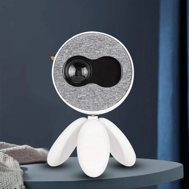 Проектор мультимедийный YG220 Full HD Led с WiFi детский беспроводной ОС Android Бело-серый (127-14-14431) - Фото 9 Проектор мультимедийный YG220 Full HD Led с WiFi детский беспроводной ОС Android Бело-серый (127-14-14431) - изображение 9