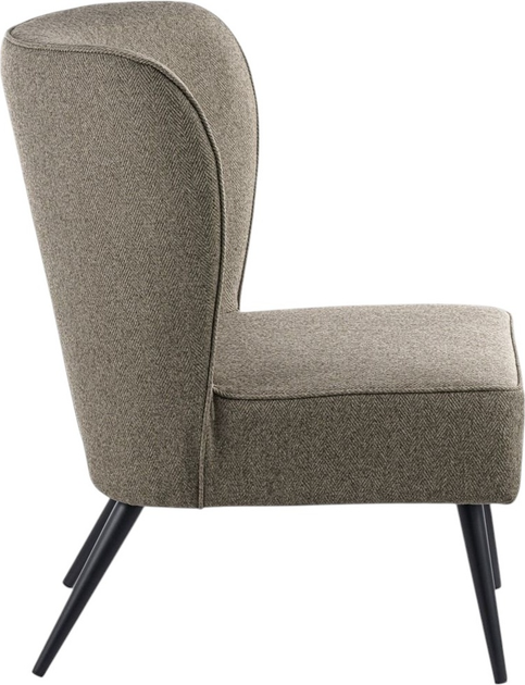 Fotel tapicerowany Homla ABRAZO 71 x 75.5 x 86 cm Bronze (5906496737923) - obraz 3