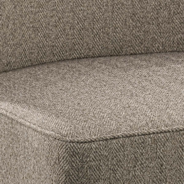 Fotel tapicerowany Homla ABRAZO 71 x 75.5 x 86 cm Bronze (5906496737923) - obraz 7