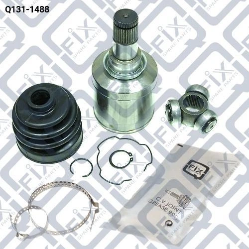 Шрус полуоси внутренний левый Q-FIX Q131-1488 Аутлендер XL/III 2.0/2.4 4WD 2006–2013 OEM 3815A137 - изображение 5