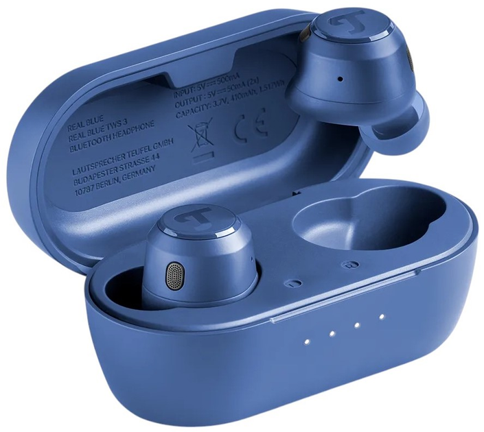 Słuchawki Teufel Real Blue TWS 3 Steel Blue (107000902) - obraz 6