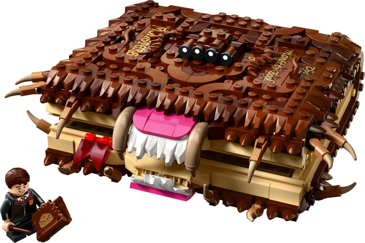 Zestaw klocków LEGO Harry Potter Potworna księga potworów z zębami 518 elementów (76449) (5702017812878) - obraz 2