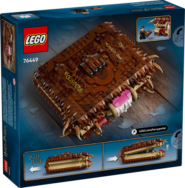 Конструктор LEGO Harry Potter Книга монстрів із зубами 518 елементів (76449) - зображення 10