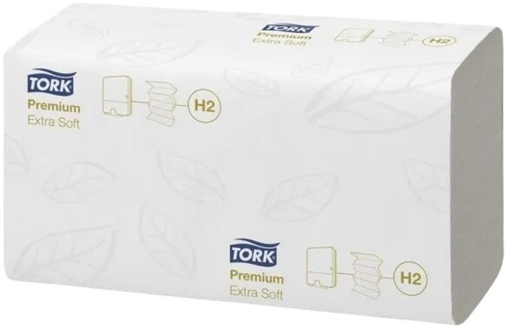 Паперові рушники Tork Xpress Multifold Premium 100 шт × 21 упаковку (7322540124279) - зображення 4
