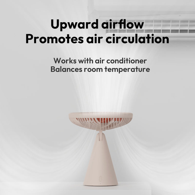 Вентилятор портативный настольный Sothing Forest Desktop Fan (DSHJ-S-1907) версия без аккумулятора - Фото 5 Вентилятор портативный настольный Sothing Forest Desktop Fan (DSHJ-S-1907) версия без аккумулятора - изображение 5