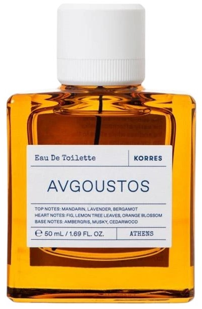 Woda toaletowa unisex Korres Avgoustos 50 ml (5203069117015) - obraz 1