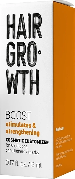 Комплекс для стимулювання росту волосся - Pharma Group Laboratories Boost Hair Growth 5ml (1378288-26123682) - изображение 2