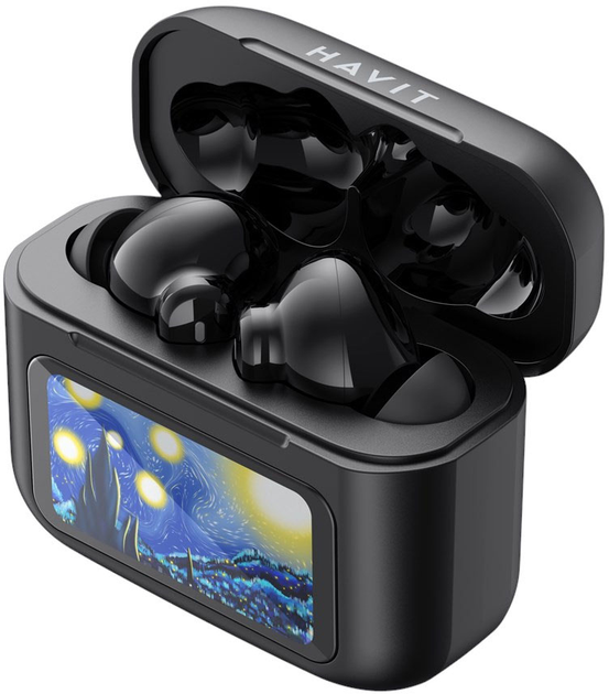 Słuchawki Havit TWS TW956 Black (TW956black) - obraz 4