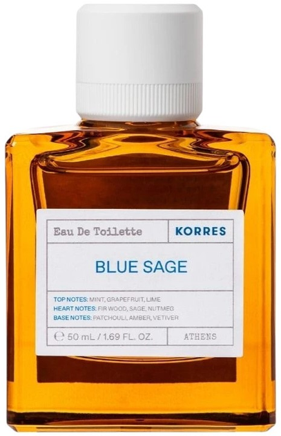 Woda toaletowa męska Korres Blue Sage 50 ml (5203069090660) - obraz 2