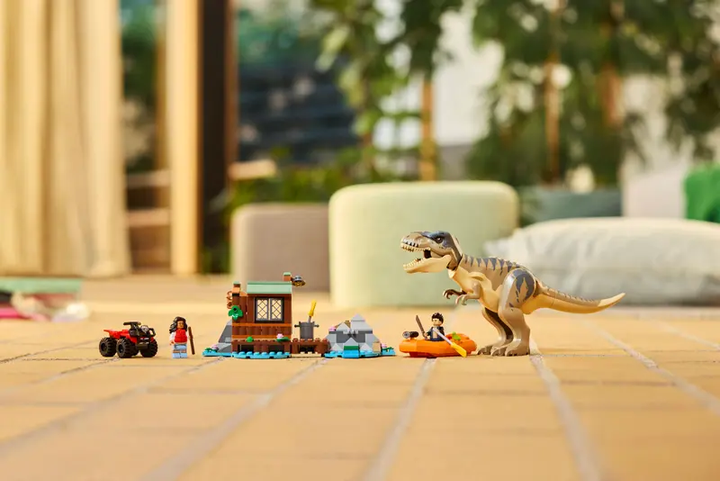 Конструктор LEGO Jurassic World Втеча річкою від тиранозавра 199 елементів 76975 (5702017849966) - зображення 3