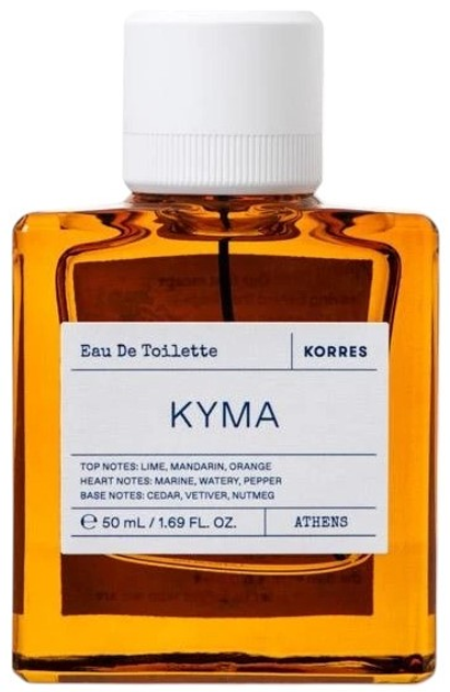 Туалетна вода для чоловіків Korres Kyma 50 мл (5203069116995) - зображення 1