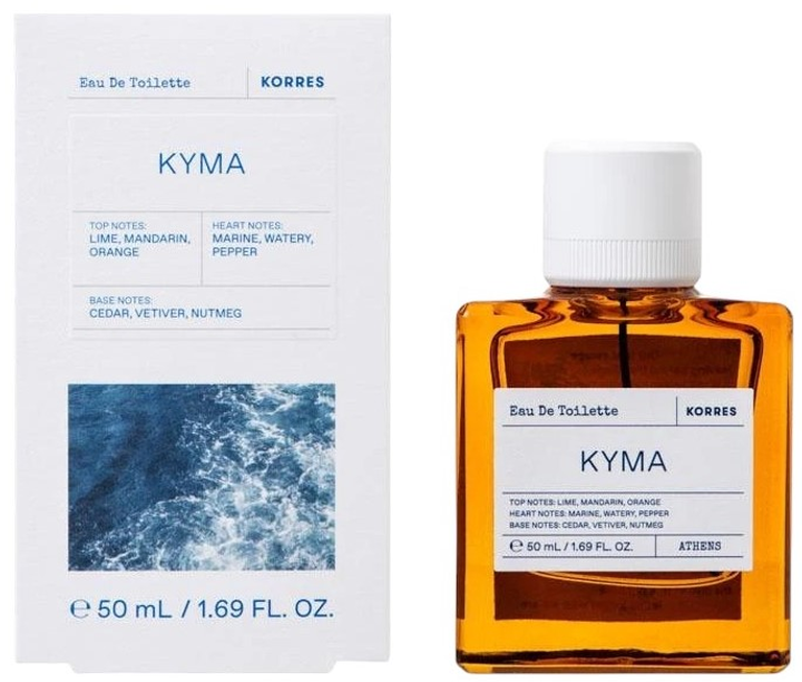 Туалетна вода для чоловіків Korres Kyma 50 мл (5203069116995) - зображення 3