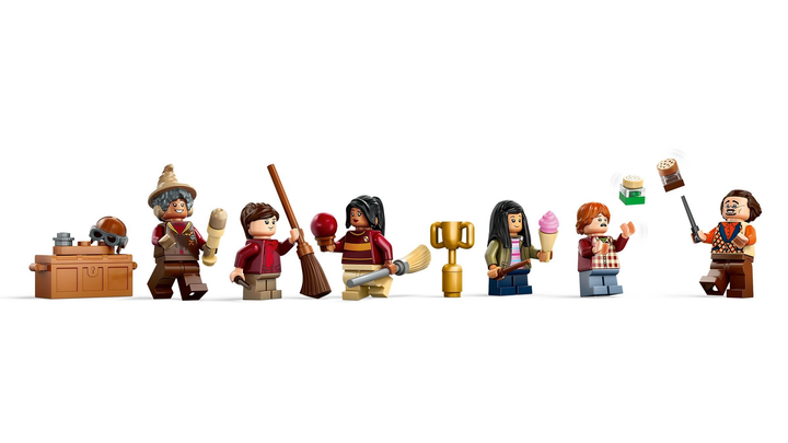 Zestaw klocków LEGO Harry Potter Markowy sprzęt do Quidditcha i Lodziarnia 795 elementów (76452)  - obraz 5