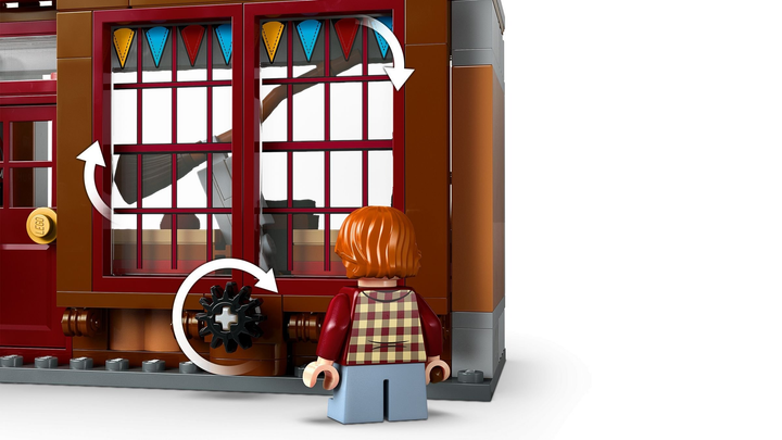 Zestaw klocków LEGO Harry Potter Markowy sprzęt do Quidditcha i Lodziarnia 795 elementów (76452)  - obraz 8