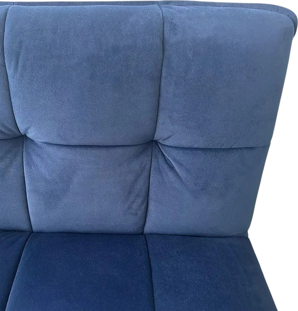 Fotel tapicerowany Homla NELOX 63 x 69 x 73 cm Navy Blue (5906496746321) - obraz 6