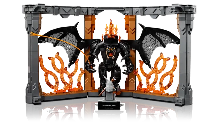 Конструктор LEGO Icons Властелин колец: Бук-нук с Балрогом 1201 элемент (10367) - изображение 4
