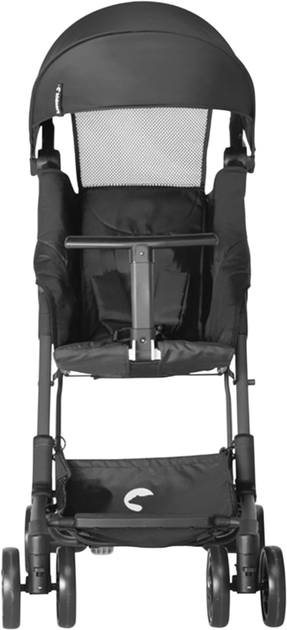 Прогулянкова коляска Kidnort Snöpetrel Чорна (5902983624165) - зображення 5