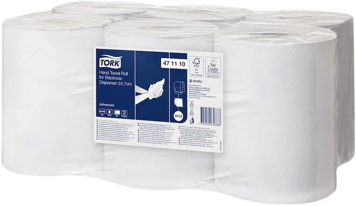 Ręczniki papierowe Tork do dozownika elektronicznego 6 rolek (7322540656688) - obraz 1