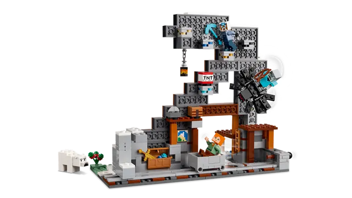 Zestaw klocków LEGO Minecraft Kilofowa kopalnia, 530 el. 21277 (5702017815510) - obraz 3