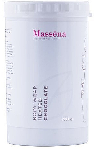 Обертывание порошковое саморазогревающееся "Шоколадное" - Massena Body Wrap Heated Chocolate 1000g (1107131-145912) 