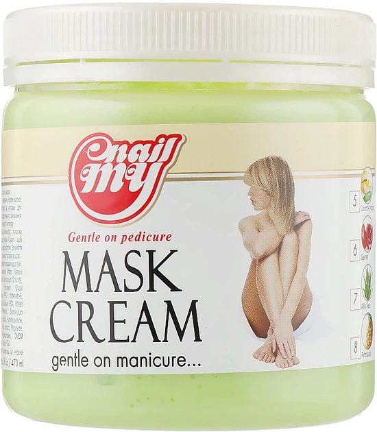 Маска для рук і тіла "Диня і Огірок" - My Nail System Mask 473ml (171087-32700538) - Фото 1 Маска для рук і тіла "Диня і Огірок" - My Nail System Mask 473ml (171087-32700538) - изображение 1