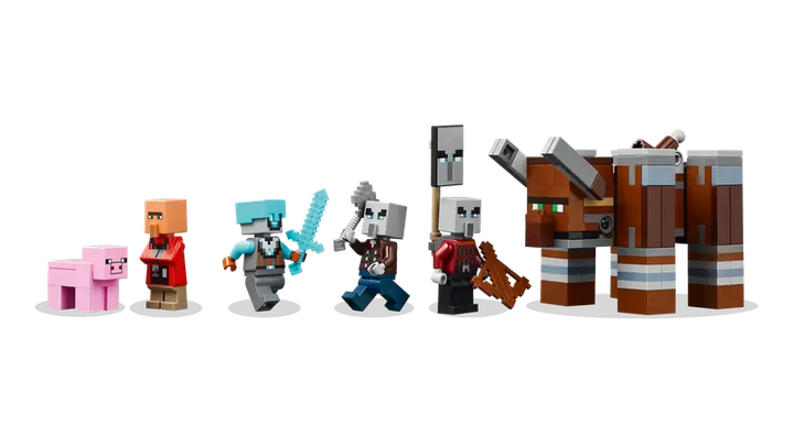 Конструктор LEGO Minecraft Схованка розбійників та руйнівників, 665 ел. 21278 (5702017815527) - зображення 3